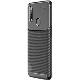 Teleplus Oppo A31 Ultra Soft Negro Karbon Silikon Siyah Kılıf + Nano Ekran Koruyucu