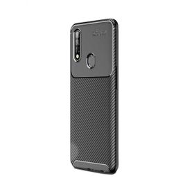 Teleplus Oppo A31 Ultra Soft Negro Karbon Silikon Siyah Kılıf + Nano Ekran Koruyucu