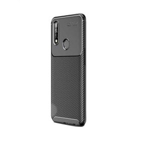 Teleplus Oppo A31 Ultra Soft Negro Karbon Silikon Siyah Kılıf + Nano Ekran Koruyucu
