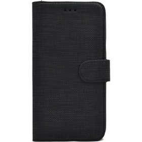 Teleplus Oppo A5 2020 Siyah Kumaş Spor Standlı Cüzdan Kılıf