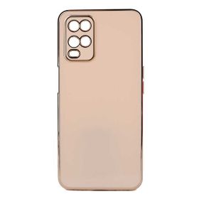Teleplus Oppo A54 4G Kamera Korumalı Lazer Bark Silikon Pembe Kılıf