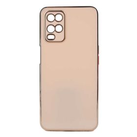 Teleplus Oppo A54 4G Kamera Korumalı Lazer Bark Silikon Pembe Kılıf