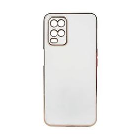 Teleplus Oppo A54 4G Kamera Korumalı Lazer Bark Silikon Pembe Kılıf