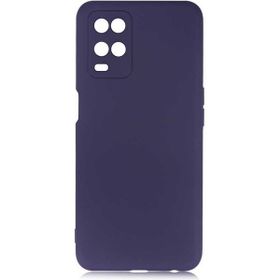 Teleplus Oppo A54 Premier Kamera Korumalı Silikon Lacivert Nano Ekran Koruyucu Kılıf