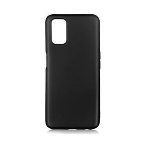 Teleplus Oppo A72 Lüks Mat Nano Ekran Koruyucu Lacivert Silikon Cep Telefonu Kılıf