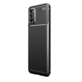 Teleplus Oppo A72 Siyah Ultra Soft Negro Karbon Silikon Kılıf + Nano Ekran Koruyucu