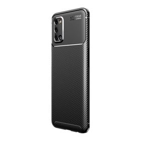 Teleplus Oppo A72 Ultra Soft Negro Karbon Silikon Siyah Kılıf