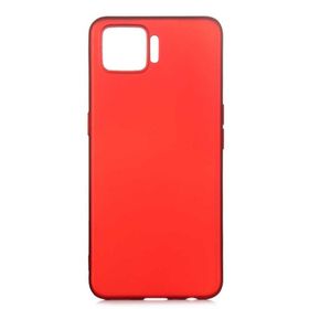 Teleplus Oppo A73 Lüks Premier Silikon Kırmızı Kılıf