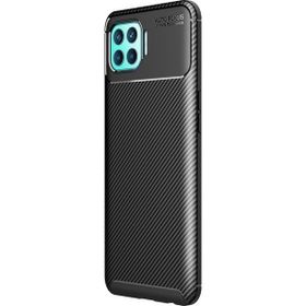 Teleplus Oppo A73 Negro Karbon Siyah Nano Ekran Koruyucu Silikon Cep Telefonu Kılıf