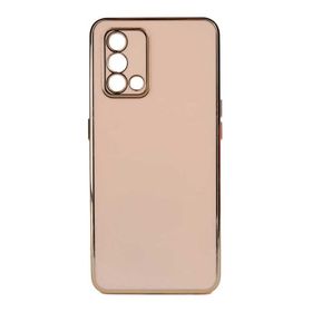Teleplus Oppo A74 4G Kamera Korumalı Lazer Bark Silikon Siyah Kılıf