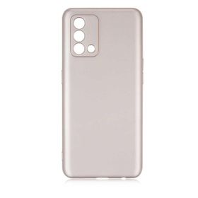 Teleplus Oppo A74 Kamera Korumalı Mat Lacivert Nano Ekran Koruyucu Ve Silikon Kılıf