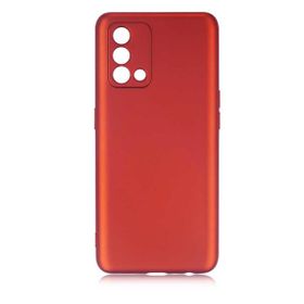 Teleplus Oppo A74 Kamera Korumalı Mat Silikon (Gold Kılıf