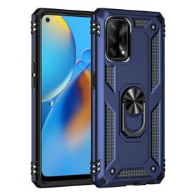Teleplus Oppo A74 Vega Yüzüklü Tank Kapak Rose Gold + Nano Ekran Koruyucu Kılıf
