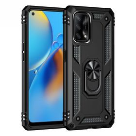 Teleplus Oppo A74 Vega Yüzüklü Tank Kapak Rose Gold + Nano Ekran Koruyucu Kılıf