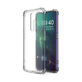 Teleplus Oppo A9 2020 Darbe Korumalı Şeffaf Silikon Cep Telefonu Kılıf