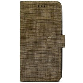 Teleplus Oppo A9 2020 Kumaş Spor Standlı Cüzdan Siyah Nano Ekran Koruyucu Cep Telefonu Kılıfı