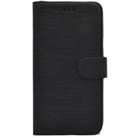 Teleplus Oppo A9 2020 Lacivert Kumaş Spor Standlı Cüzdan Kılıf