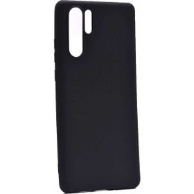 Teleplus Oppo A91 Lüks Mat Nano Ekran Koruyucu Siyah Silikon Cep Telefonu Kılıf