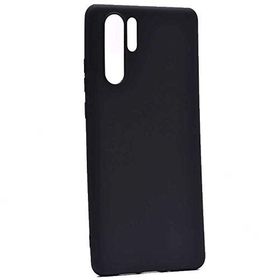 Teleplus Oppo A91 Lüks Mat Nano Ekran Koruyucu Siyah Silikon Cep Telefonu Kılıf