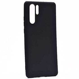 Teleplus Oppo A91 Lüks Mat Nano Ekran Koruyucu Siyah Silikon Cep Telefonu Kılıf
