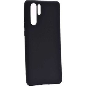 Teleplus Oppo A91 Lüks Mat Nano Ekran Koruyucu Siyah Silikon Cep Telefonu Kılıf