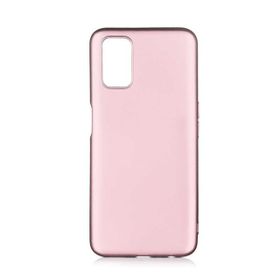 Teleplus Oppo A92 Lüks Mat Rose Gold Silikon Kılıf