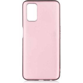 Teleplus Oppo A92 Lüks Mat Rose Gold Silikon Kılıf