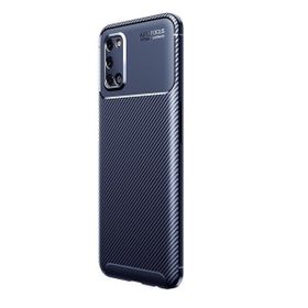 Teleplus Oppo A92 Siyah Ultra Soft Negro Karbon Silikon Kılıf Nano Ekran Koruyucu