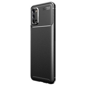 Teleplus Oppo A92 Ultra Soft Negro Karbon Siyah Silikon Cep Telefonu Kılıf