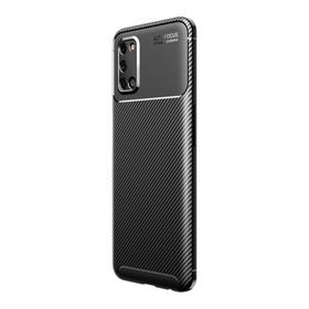 Teleplus Oppo A92 Ultra Soft Negro Karbon Siyah Silikon Cep Telefonu Kılıf