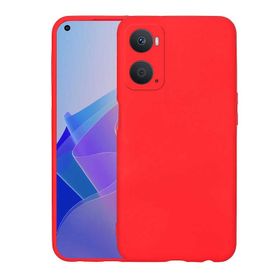 Teleplus Oppo A96 4G Kamera Korumalı Mara Lansman Silikon Mor Kılıf