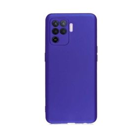 Teleplus Oppo Reno 5 Lite Kamera Korumalı Premier Silikon Kırmızı Kılıf