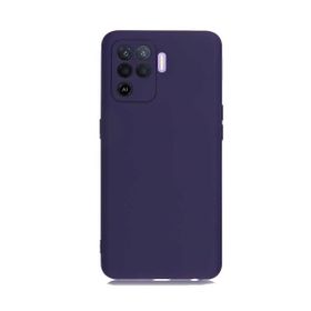 Teleplus Oppo Reno 5 Lite Kamera Korumalı Premier Silikon Kırmızı Kılıf