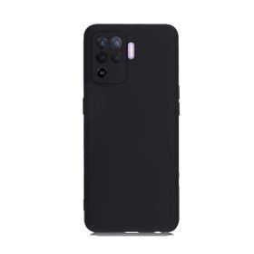 Teleplus Oppo Reno 5 Lite Kamera Korumalı Premier Silikon Rose Gold + Nano Ekran Koruyucu Kılıf