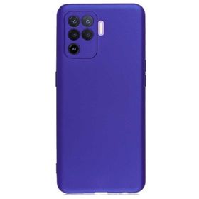 Teleplus Oppo Reno 5 Lite Kamera Korumalı Premier Silikon Rose Gold + Nano Ekran Koruyucu Kılıf