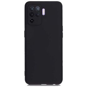 Teleplus Oppo Reno 5 Lite Kamera Korumalı Premier Silikon Rose Gold + Nano Ekran Koruyucu Kılıf