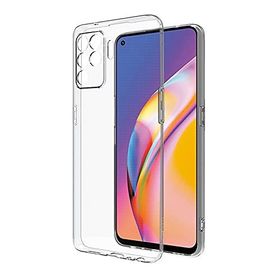 Teleplus Oppo Reno 5 Lite Kamera Korumalı Tpu Silikon Şeffaf Nano Ekran Koruyucu Kılıf