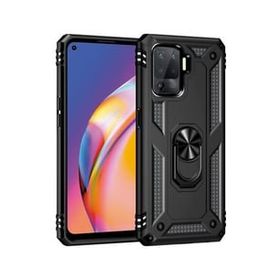 Teleplus Oppo Reno 5 Lite Vega Yüzüklü Tank Silikon Gümüş Kılıf
