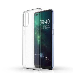 Teleplus Oppo Reno 5 Pro 5G Lüks Tpu Şeffaf Silikon Cep Telefonu Kılıf