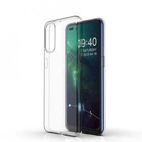 Teleplus Oppo Reno 5 Pro 5G Lüks Tpu Şeffaf Silikon Cep Telefonu Kılıf