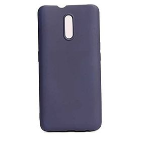 Teleplus Oppo Reno Lüks Nano Ekran Koruyucu Lacivert Uyumlu Silikon Kılıf