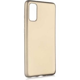 Teleplus Oppo Reno3 Pro 5g Lüks Mat Gold Silikon Cep Telefonu Kılıf