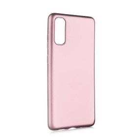 Teleplus Oppo Reno3 Pro 5g Lüks Mat Gold Silikon Cep Telefonu Kılıf