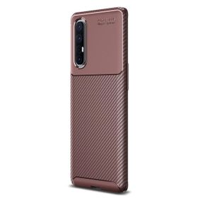 Teleplus Oppo Reno3 Pro 5g Negro Karbon Lacivert Tam Kapatan Ekran Koruyucu Silikon Cep Telefonu Kılıf