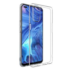 Teleplus Oppo Reno4 Lite Lüks Kamera Korumalı Şeffaf Silikon Cep Telefonu Kılıf