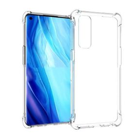 Teleplus Oppo Reno4 Lüks Darbe Korumalı Şeffaf Silikon Cep Telefonu Kılıf