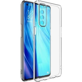 Teleplus Oppo Reno4 Pro Lüks Kamera Korumalı Şeffaf Silikon Cep Telefonu Kılıf