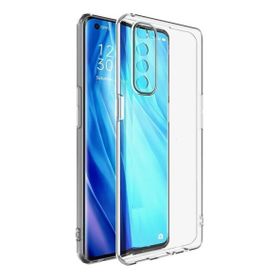 Teleplus Oppo Reno4 Pro Lüks Kamera Korumalı Şeffaf Silikon Cep Telefonu Kılıf