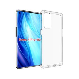 Teleplus Oppo Reno4 Pro Lüks Tpu Şeffaf Silikon Cep Telefonu Kılıf