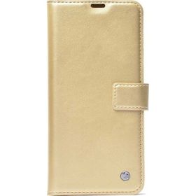 Teleplus Realme 5İ Delüxe Standlı Cüzdan Gold Kılıf